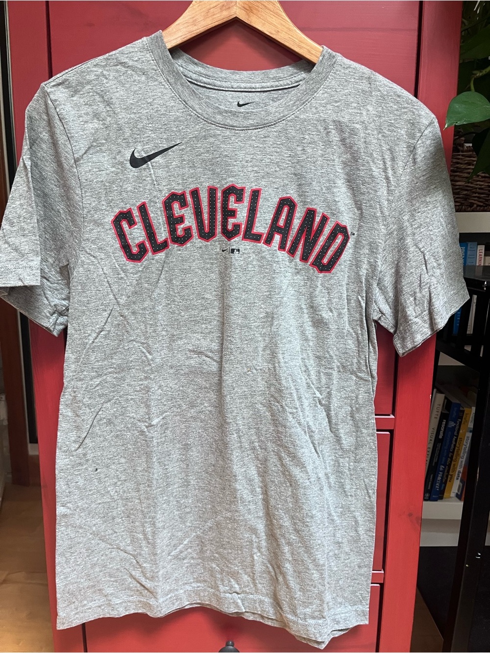 Jose Ramirez Cleveland Guardians Grey T-Shirt